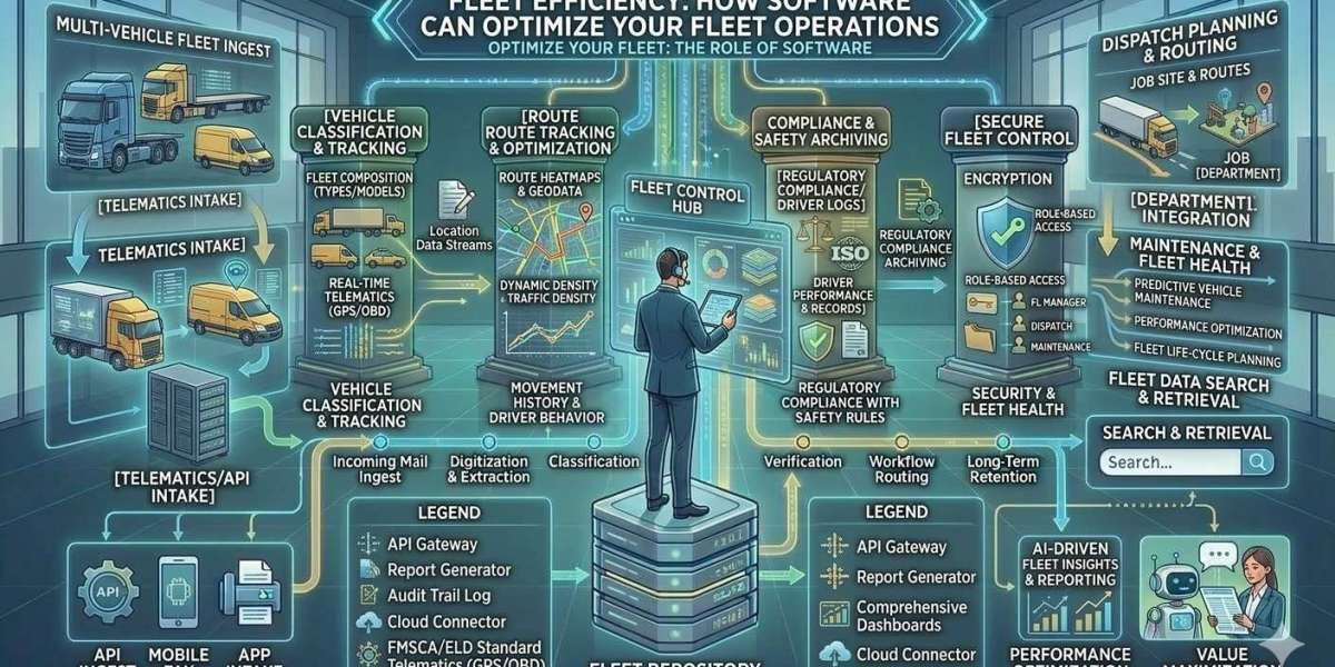Fleet Efficiency: How Software Can Optimize Your Fleet Operations