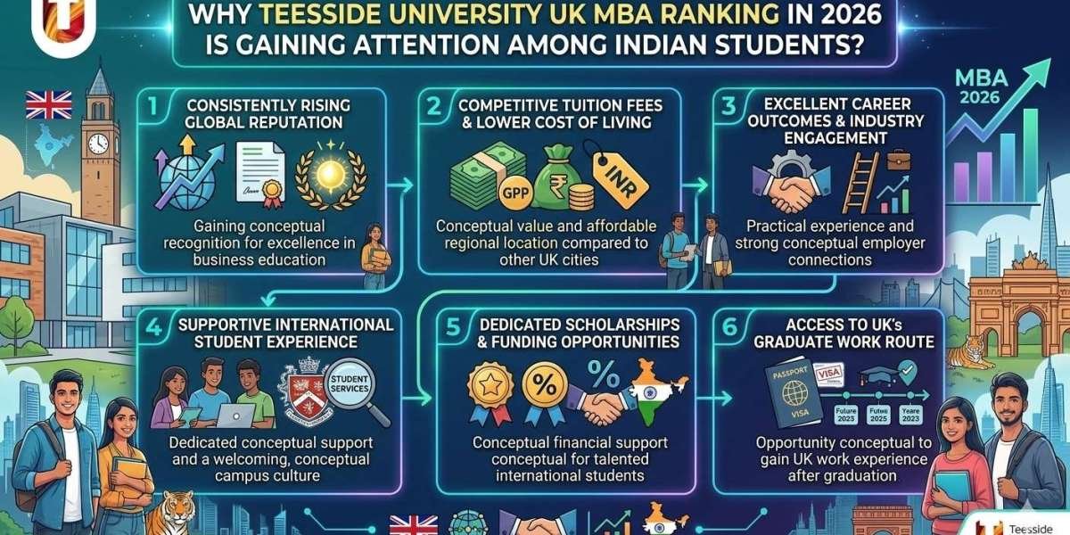 Why Teesside University UK MBA Ranking in 2026 Is Gaining Attention Among Indian Students?