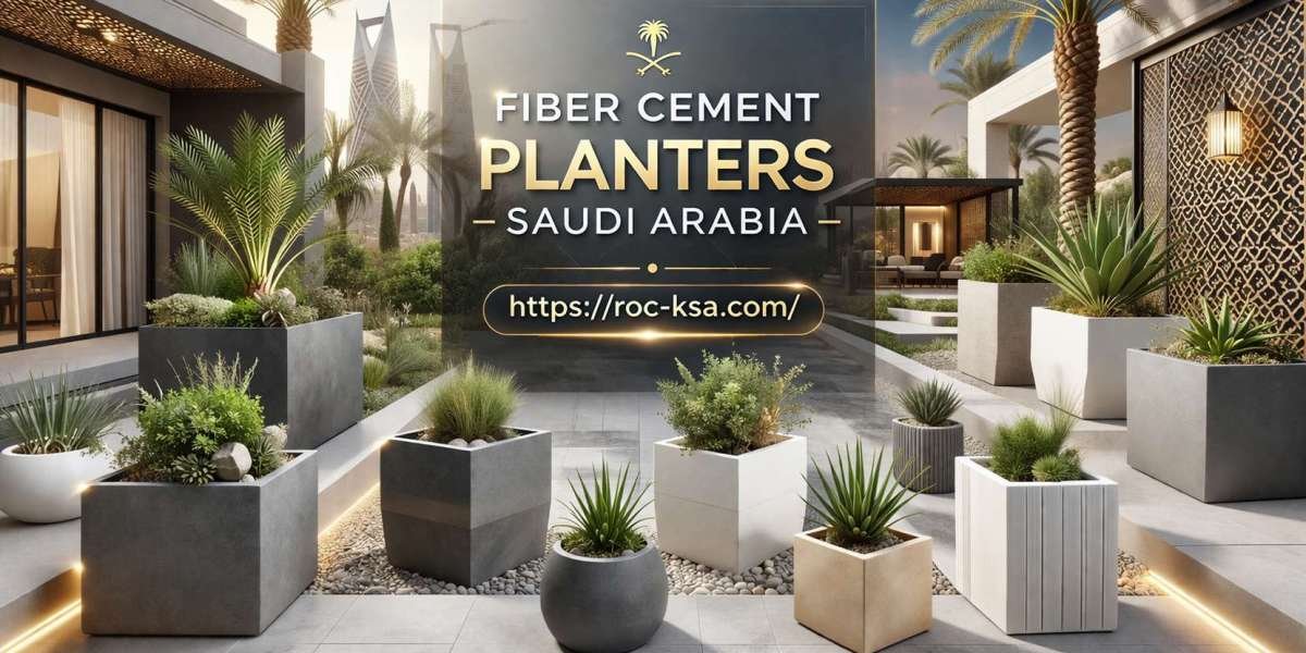 Fiber Cement Planters Saudi Arabia: What Actually Works in This Climate