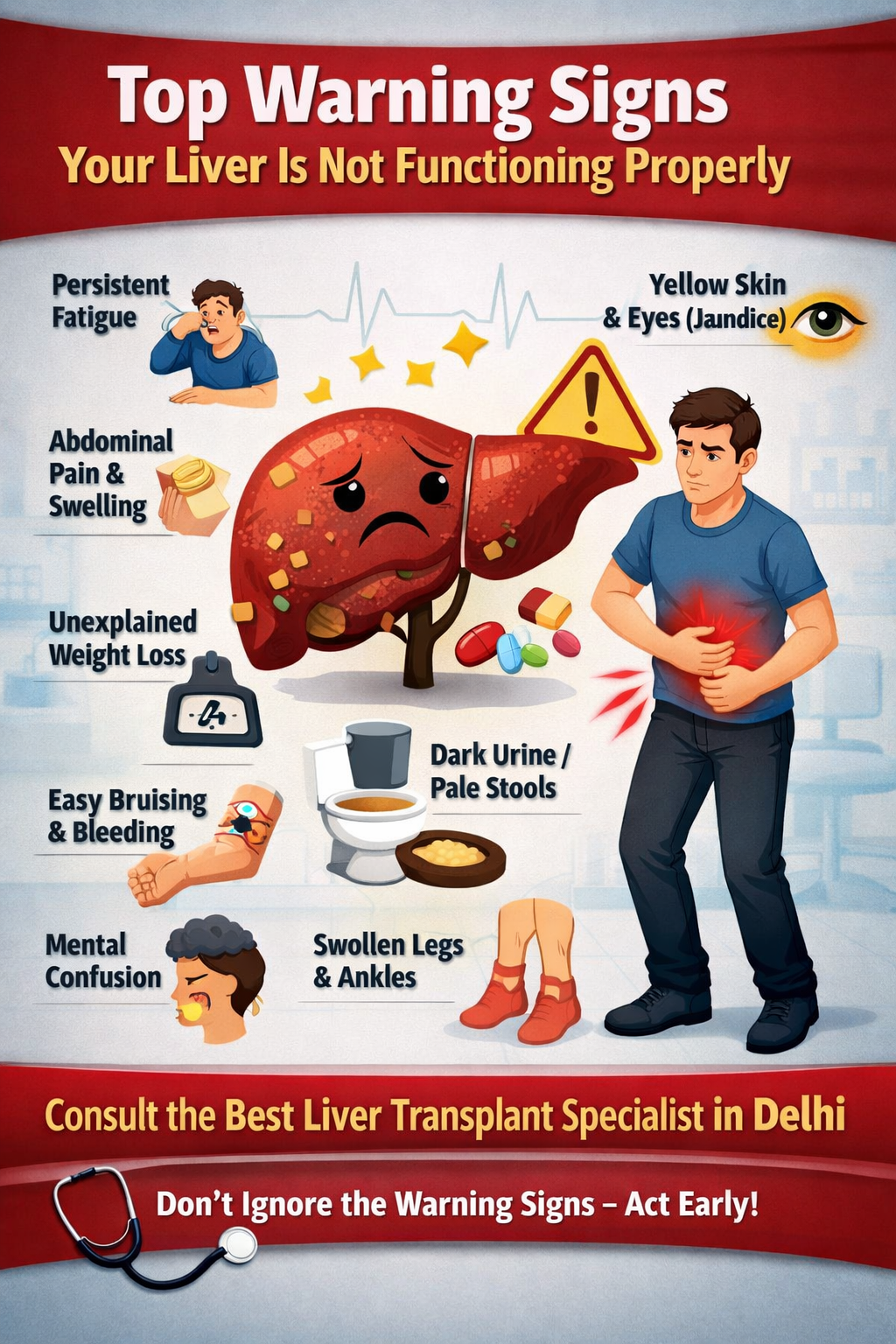 Top Warning Signs Your Liver Is Not Functioning Properly | Abistem